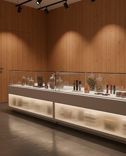 Weed Display Cases